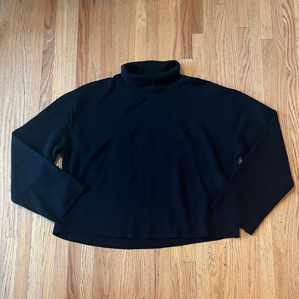 Zara Classic Black Knit Top
